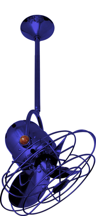 Matthews Fan Company - BD-BLUE-MTL - 13" Ceiling Fan - Bianca Direcional - Safira