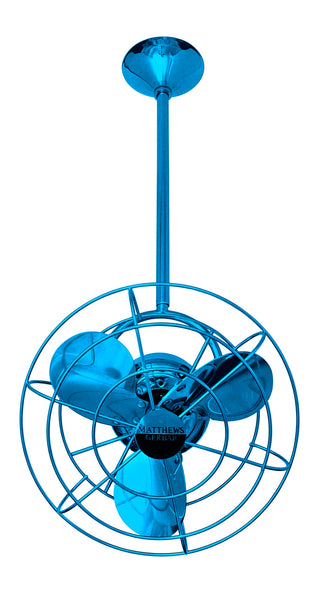 Bianca Direcional 13" Ceiling Fan in Agua Marinha