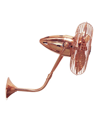 Matthews Fan Company - BP-CP-MTL - 13" Ceiling Fan - Bruna Parede - Polished Copper