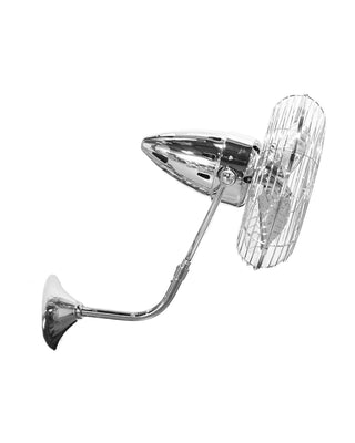 Matthews Fan Company - BP-CR-MTL-DAMP - 13" Ceiling Fan - Bruna Parede - Polished Chrome