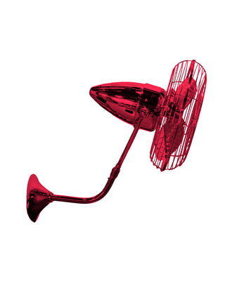 Matthews Fan Company - BP-RED-MTL - 13" Ceiling Fan - Bruna Parede - Rubi