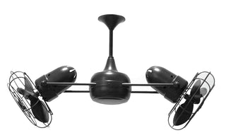 Duplo-Dinamico Ceiling Fan in Matte Black