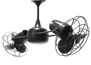 Matthews Fan Company - DD-BK-MTL - Ceiling Fan - Duplo-Dinamico - Matte Black