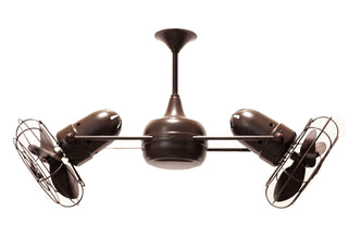 Duplo-Dinamico Ceiling Fan in Bronzette