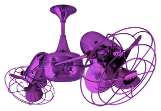 Matthews Fan Company - DD-LTPURPLE-MTL - Ceiling Fan - Duplo-Dinamico - Ametista