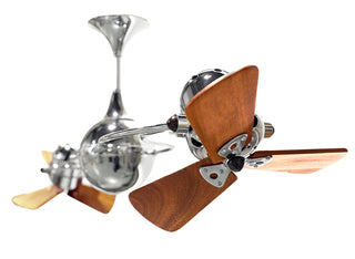 Matthews Fan Company - IV-CR-WD-DAMP - Ceiling Fan - Italo Ventania - Polished Chrome