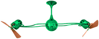 Italo Ventania Ceiling Fan in Esmeralda
