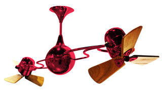 Matthews Fan Company - IV-RED-WD - Ceiling Fan - Italo Ventania - Rubi