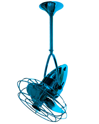 Matthews Fan Company - JD-LTBLUE-MTL - 13" Ceiling Fan - Jarold Direcional - Agua Marinha