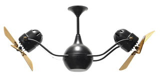 Matthews Fan Company - VB-BK-WD - Ceiling Fan - Vent-Bettina - Matte Black