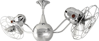 Matthews Fan Company - VB-CR-MTL-DAMP - 42" Ceiling Fan - Vent-Bettina - Polished Chrome