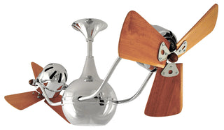 Matthews Fan Company - VB-CR-WD-DAMP - Ceiling Fan - Vent-Bettina - Polished Chrome