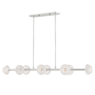 Barclay Linear with Polished Nickel Finish
