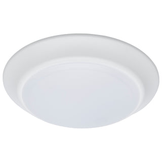 7" LED DISK LIGHT WHITE FINISH