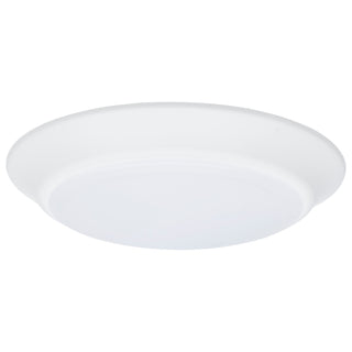 7" LED DISK LIGHT WHITE FINISH