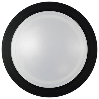7" LED DISK LIGHT BLACK FINISH