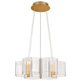 KENZO LED 6 LIGHT CHANDELIER