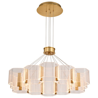 KENZO LED 12 LIGHT CHANDELIER