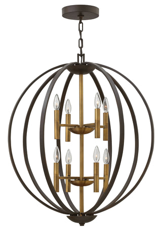 Hinkley - 3468SB - LED Chandelier - Euclid - Spanish Bronze