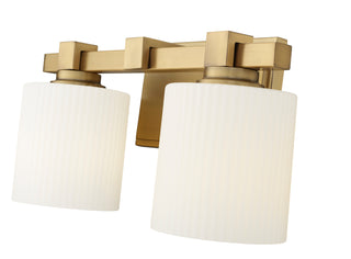 Abelson 2-Light Vanity Vintage Brass