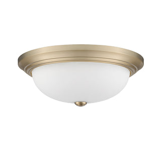 3-Light Flushmount Ceiling Light Modern Gold