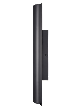 Outdoor Wall Sconce LED Powder Coated Black