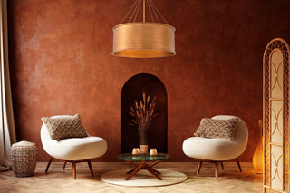 Rochester Six Light Pendant in Gold Patina