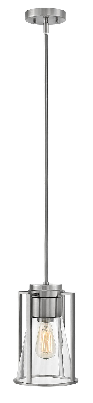 Refinery Extra Small Pendant in Brushed Nickel