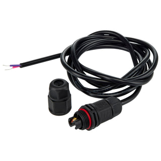 Whip Connector - 5.5 Foot - IP68 Rated - Black - 0-10V Dimming