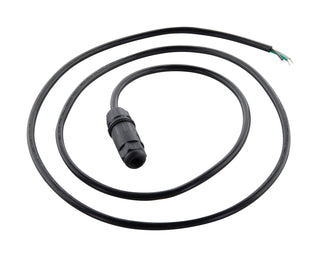 Whip Connector - 5.5 ft. - IP68 Rated - Supply Line Voltage - Black