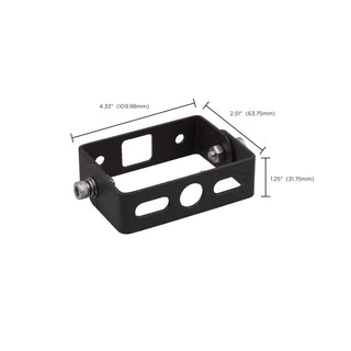 Trunnion Mounting Accessory - 30 and 50 Watt - PC Lens Flood Fixture - Bronze Finish
