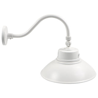 LED GOOSENECK WHITE FINISH