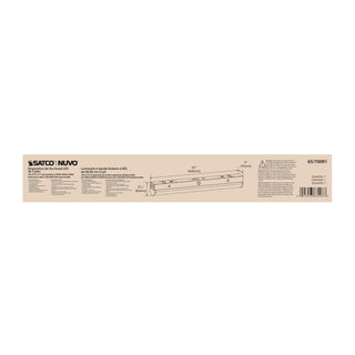2' LINEAR STRIP WHITE FINISH