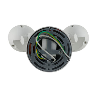 LED 2 BULLET HEAD SECURITY LGT