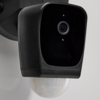 BULLET SEC LGT W/ CAMERA - BK