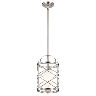 Ginger One Light Mini Pendant in Brushed Nickel