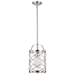 Ginger One Light Mini Pendant in Brushed Nickel