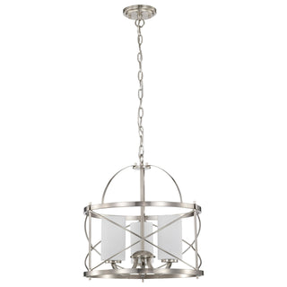 Nuvo Lighting - 60-5333 - Three Light Pendant - Ginger - Brushed Nickel
