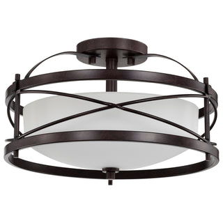 Nuvo Lighting - 60-5335 - Two Light Semi Flush Mount - Ginger - Old Bronze