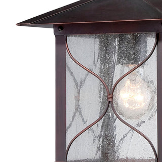 Vega One Light Wall Lantern in Classic Bronze