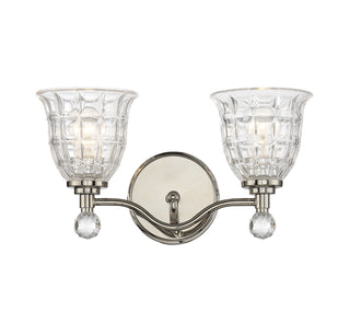Savoy House - 8-880-2-109 - Two Light Bath Bar - Birone - Polished Nickel