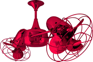 Matthews Fan Company - DD-RED-MTL - Ceiling Fan - Duplo-Dinamico - Rubi