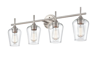 Ashford 4-Light Vanity - Brushed Nickel