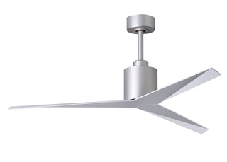 Matthews Fan Company - EK-BN-WH - 56" Ceiling Fan - Eliza - Brushed Nickel