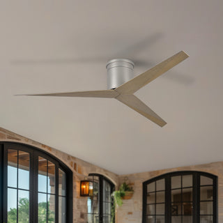 Eliza-H 56" Ceiling Fan in Brushed Nickel