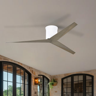 Eliza-H 56" Ceiling Fan in Gloss White