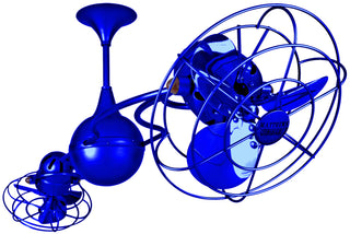 Matthews Fan Company - IV-BLUE-MTL - Ceiling Fan - Italo Ventania - Safira