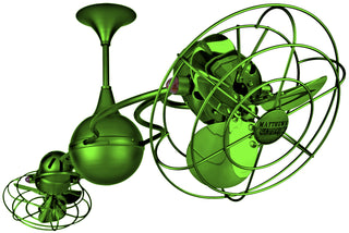Matthews Fan Company - IV-GREEN-MTL - Ceiling Fan - Italo Ventania - Esmeralda
