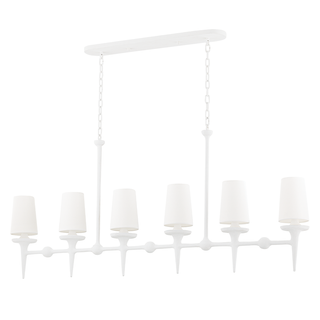 Torch Linear with White Plaster Finish