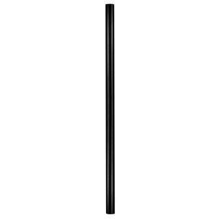 7' Direct Burial Post in Textured Black